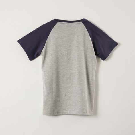 Polera Manga Corta Niño Mickey Gris and Blue Disney-2