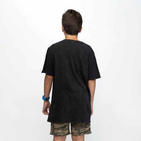 Polera Niño Uzumaki Negro Naruto-1