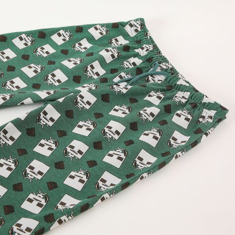 Conjunto Pijama Buzo Niño Dosge This! Verde Minecraft-2