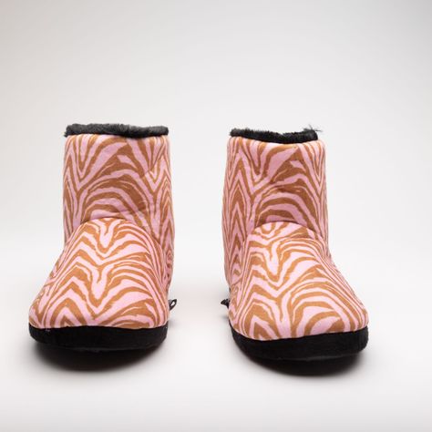 Pantufla Bota Mujer Rey León Lineas Rosado Disney-2