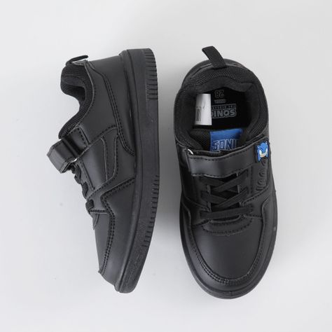 Zapatilla Escolar Niño Number Negro Sonic-2
