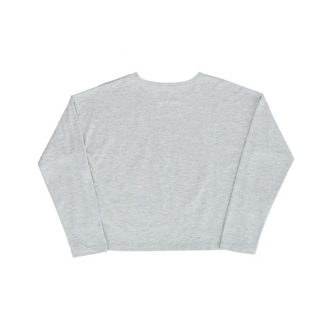 Polera Manga Larga Niña Intro Gris Looney Tunes-1