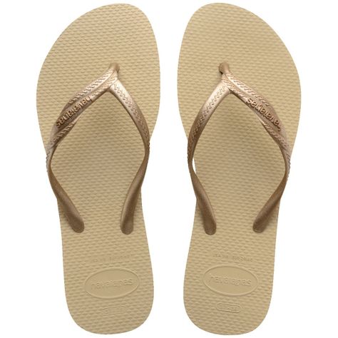 Sandalia Mujer Fantasia Dorado Havaianas-0