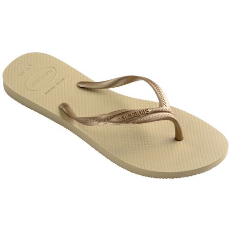 Sandalia Mujer Fantasia Dorado Havaianas-1