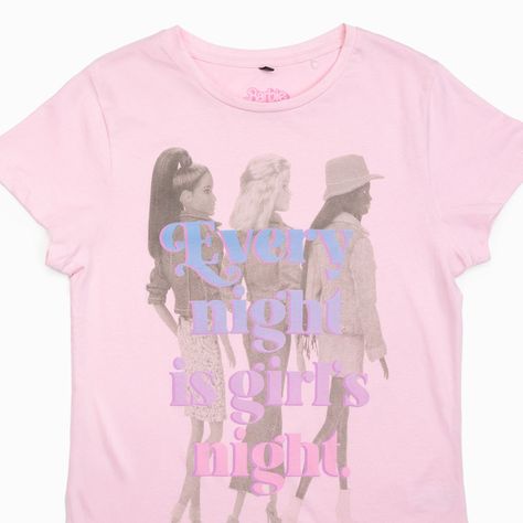 Polera Mujer Barbie Amigas Rosado Barbie-3