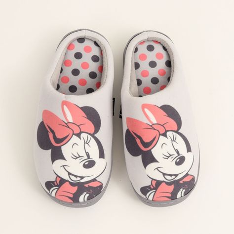Pantufla Mujer Minnie Posando Blanco Disney-2