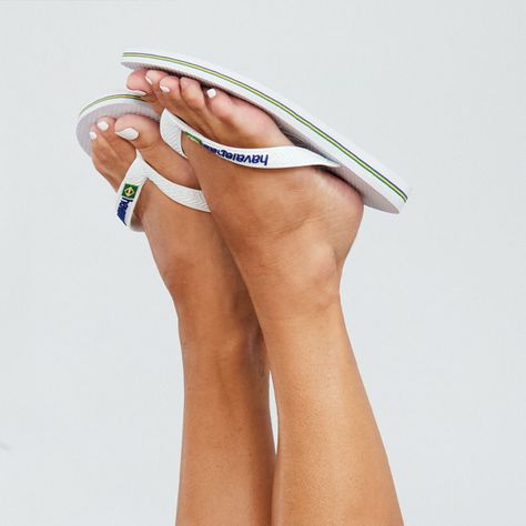 Sandalia Mujer Brasil Logo Blanco Havaianas-5
