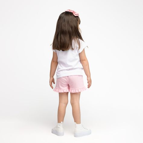 Short Niña Parche Everest Rosa Paw Patrol-2