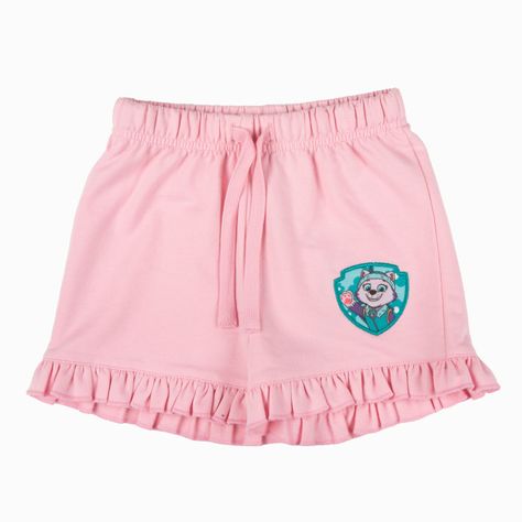 Short Niña Parche Everest Rosa Paw Patrol-3