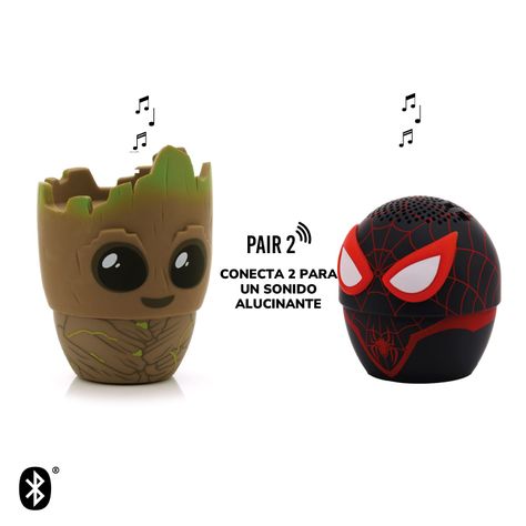 Parlante Bluetooth Portatil Groot Marvel Bitty Boomers-3
