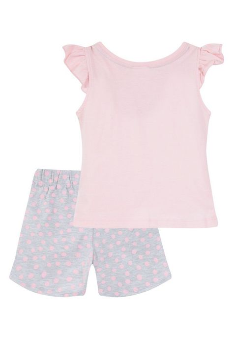 Pijama Niña Bambi Tambor Rosado Disney-2