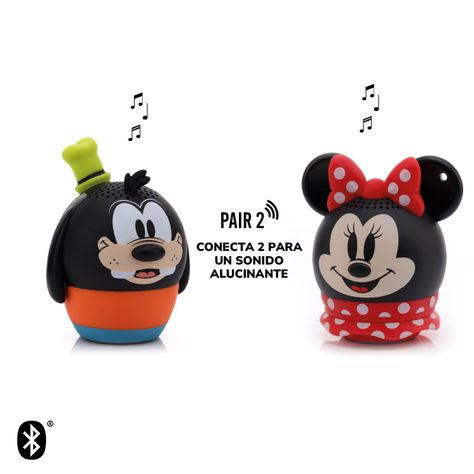 Parlante Bluetooth Portatil Goofy Disney Bitty Boomers-3