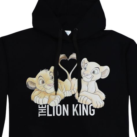 Poleron Niña Rey León Colitas Negro Disney-4
