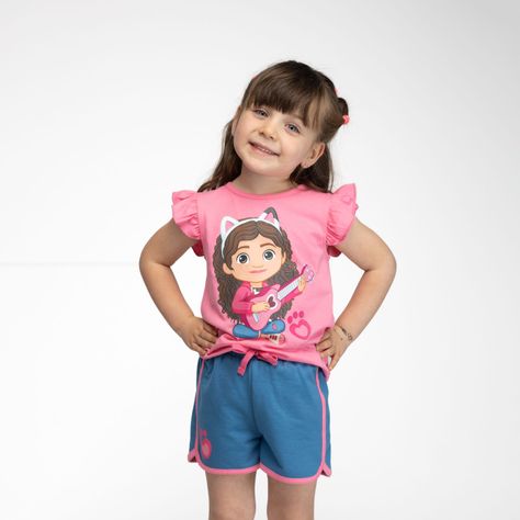 Conjunto Niña Guitarra Rosa Gabby Doll House-0