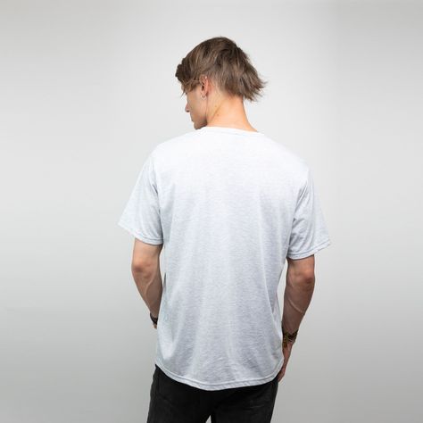 Polera Hombre Simbolo Gris Jurassic World-1