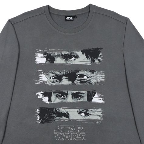 Poleron Hombre Logo Gris Star Wars-2