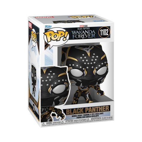 Funko Pop Black Panter Wakanda Forever Marvel - 1102-1