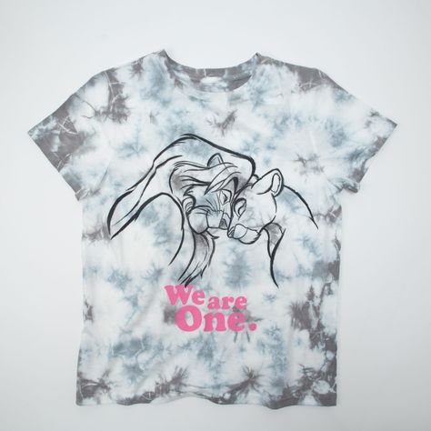 Polera Mujer Rey León Enamorados Gris Disney-2