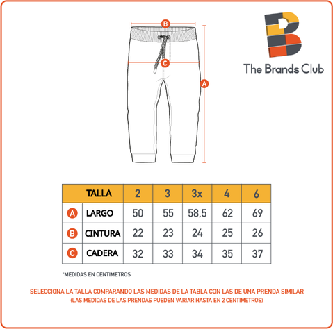 Pantalon de Buzo Niño Mickey y Donald Negro Disney-2