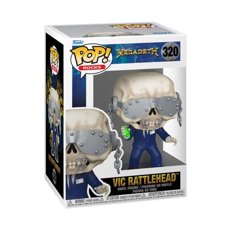 Funko Pop Vic Rattlehead Megadeth - 320-1