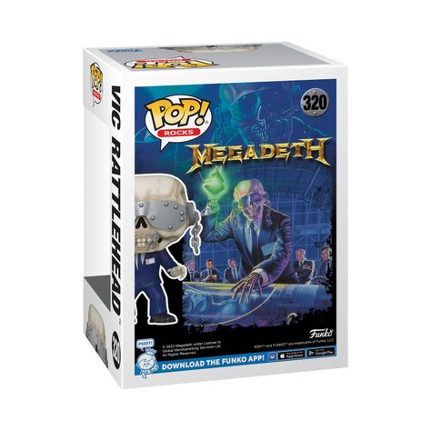 Funko Pop Vic Rattlehead Megadeth - 320-2