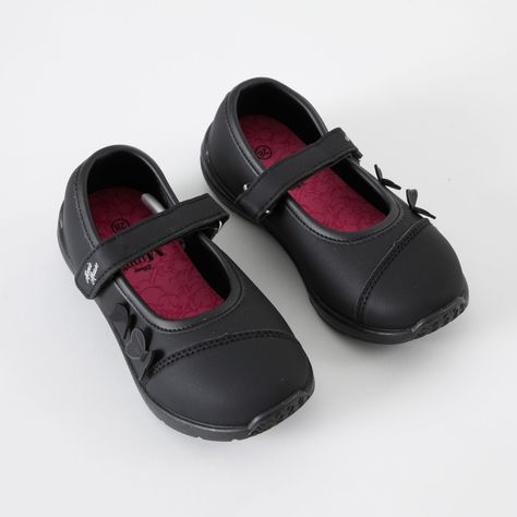 Zapatilla Escolar Niña Minnie Moños Negro Disney-0