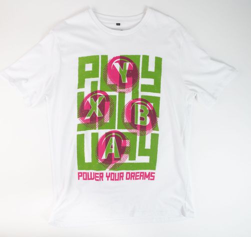 Polera Hombre  Xbox Symbol Blanco-0