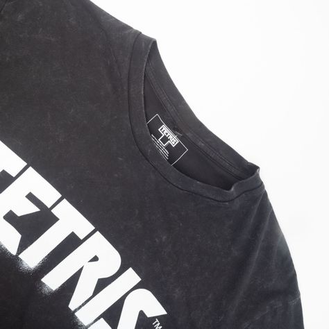Polera Hombre  Tetris  Colours Negro-1