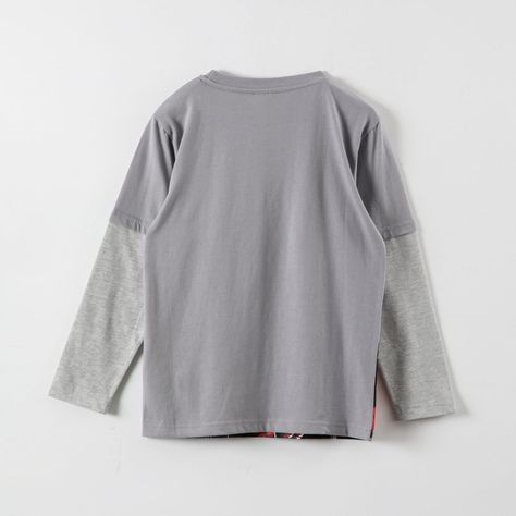 Polera Manga Larga Niño Spiderman Protector Of Gris Marvel-2