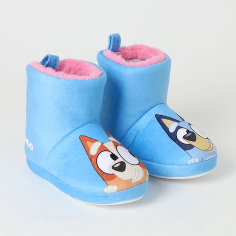 Pantufla Niña Looking Celeste Bluey-0