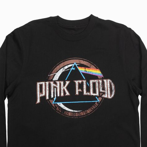 Poleron Mujer Pink Floyd Full Dark  Negro Pink Floyd-3