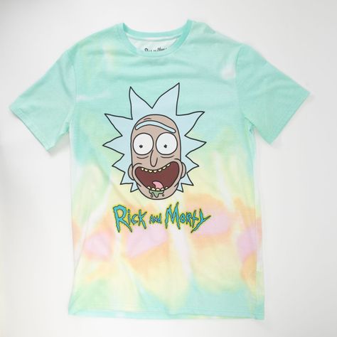 Polera Hombre Crazy Blanco Rick and Morty-0