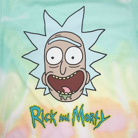 Polera Hombre Crazy Blanco Rick and Morty-1