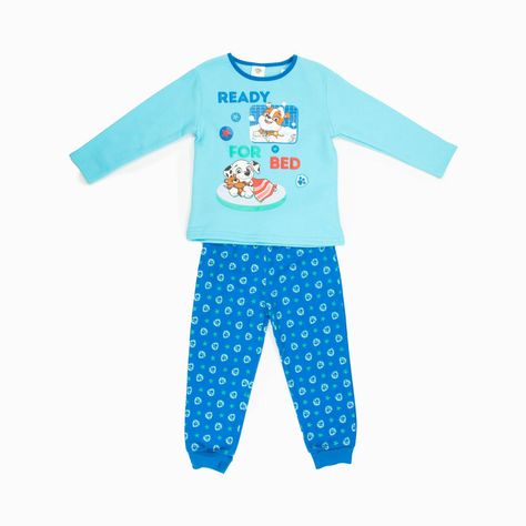 Pijama Niño Bed Celeste Paw Patrol-0