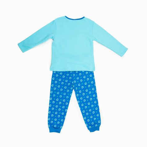 Pijama Niño Bed Celeste Paw Patrol-1