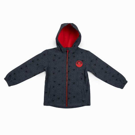 Chaqueta Niño Telaraña Spiderman Negro Marvel-2