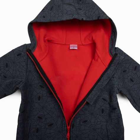 Chaqueta Niño Telaraña Spiderman Negro Marvel-4