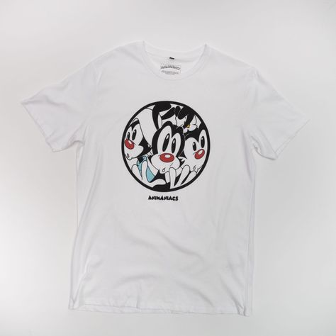 Polera Hombre Cartoon Network Animaniacs Blanco-0