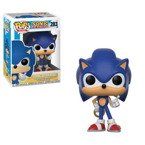 Funko Pop Juegos: Sonic With Ring - 283-0