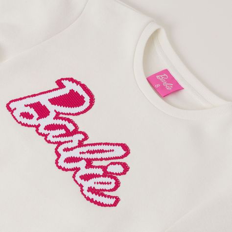 Buzo Niña Big Logo Blanco Barbie-1