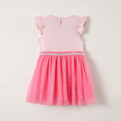 Vestido Niña Gato Minnie Rosado Disney-1