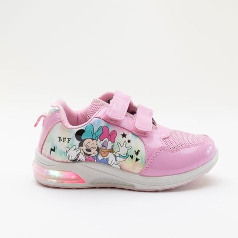 Zapatilla Luces Niña Minnie Mejor Rosado Disney-0