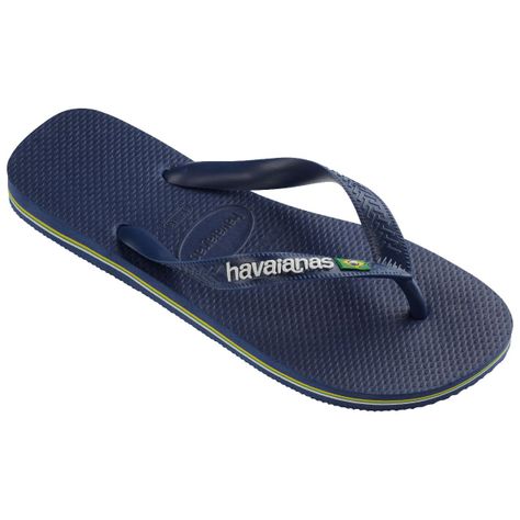 Sandalia Hombre Brasil Logo Azul Havaianas-1