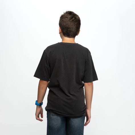 Polera Niño Holo Gris Oscuro Marvel-1