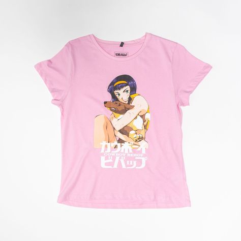 Polera Mujer  Cowboy Bebop   Rosado-0