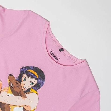 Polera Mujer  Cowboy Bebop   Rosado-1