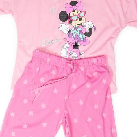 Pijama Niña Minnie Shine Rosado Disney-4