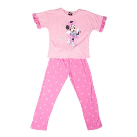 Pijama Niña Minnie Shine Rosado Disney-2