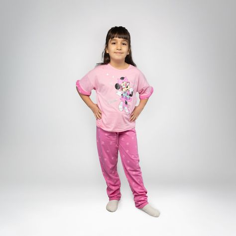 Pijama Niña Minnie Shine Rosado Disney-0