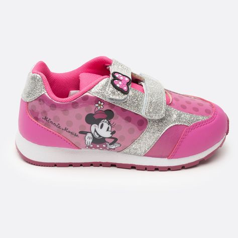 Zapatilla Urbana Niña Riendo Minnie Rosado Disney-0